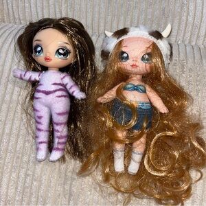 Na Na Na Surprise Long hair dolls lot AnnaBelle Mooshe